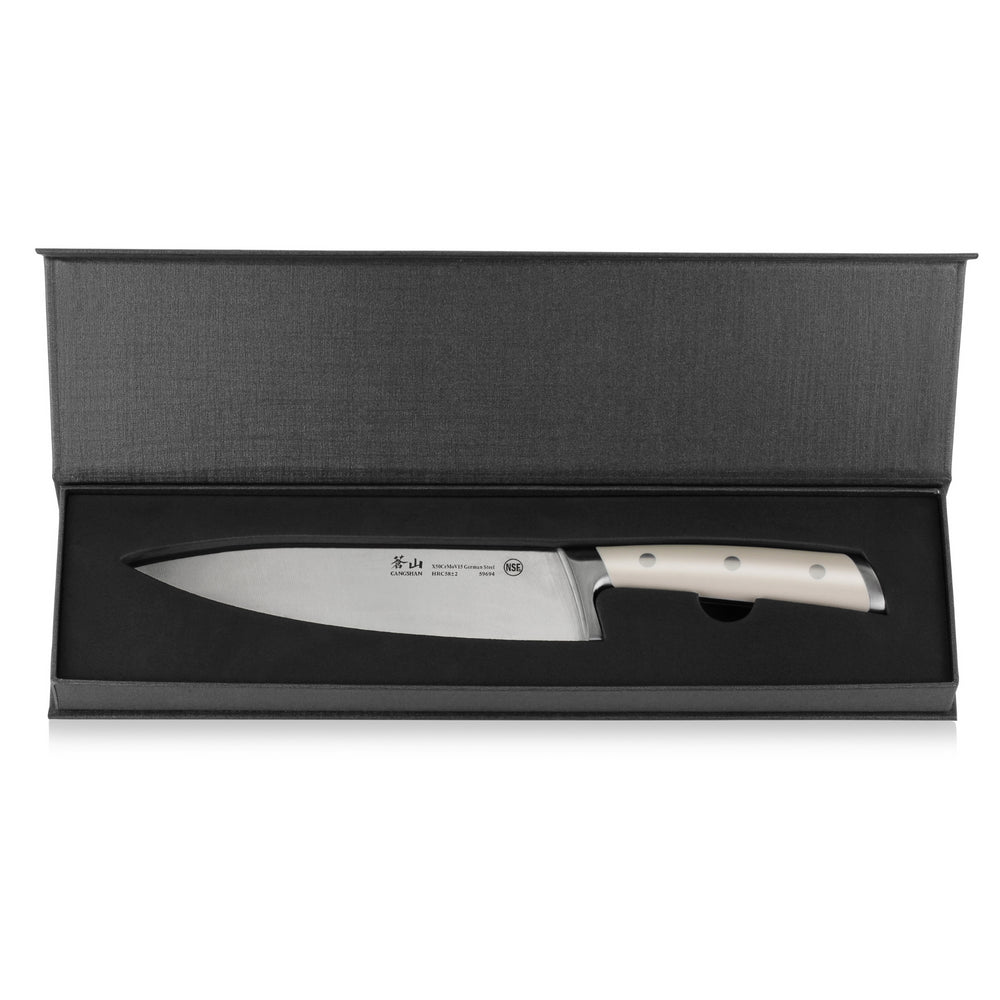 
                  
                    Load image into Gallery viewer, S1 Series 8-Inch Chef Knife, Forged German Steel, 59694
                  
                