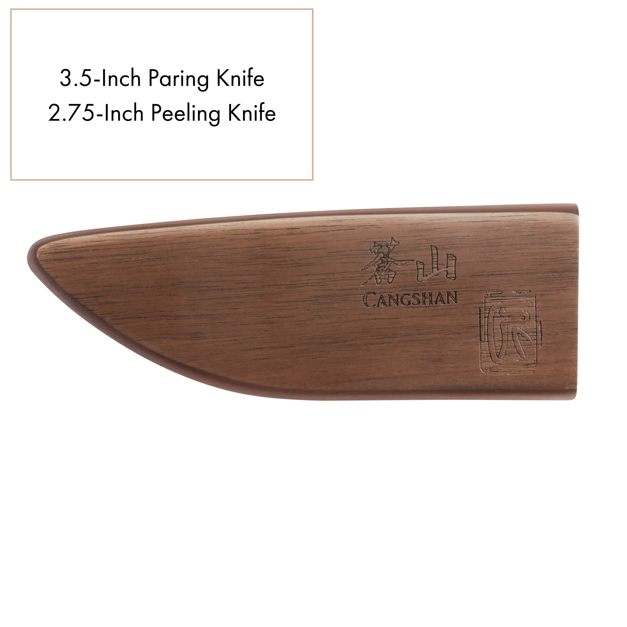 Walnut Magnetic Knife Sheaths, Saya Style Blade Protection