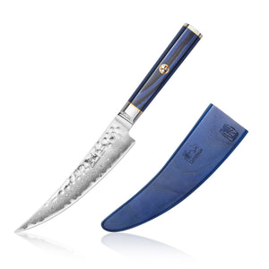 
                  
                    Cargar imagen en el visor de la galería, KITA Series 6-Inch Boning Knife with Sheath, High Carbon X-7 Damascus Steel, 501431
                  
                