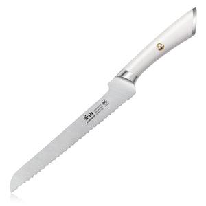
                  
                    Load image into Gallery viewer, ELBERT Series 8-Inch Offset Bread Knife, Forged German Steel
                  
                
