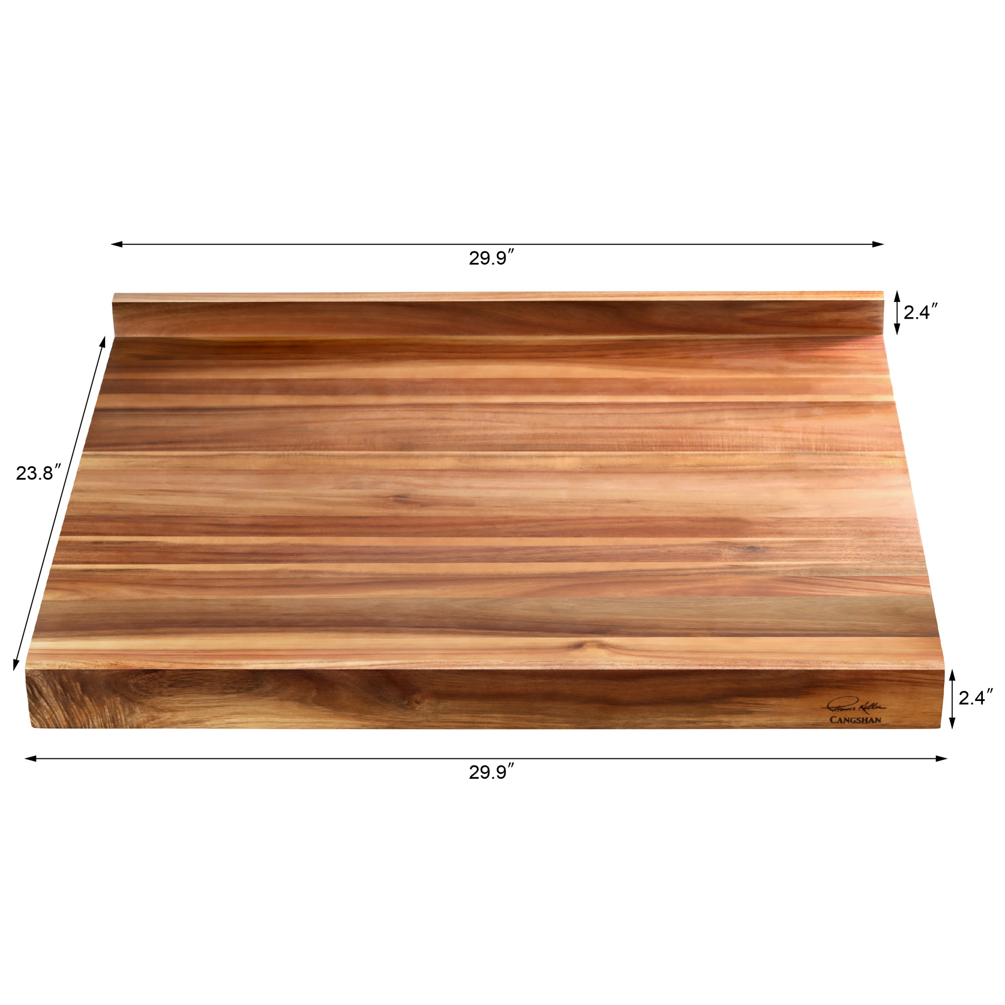Acacia Kneading Board, 24x30x1
