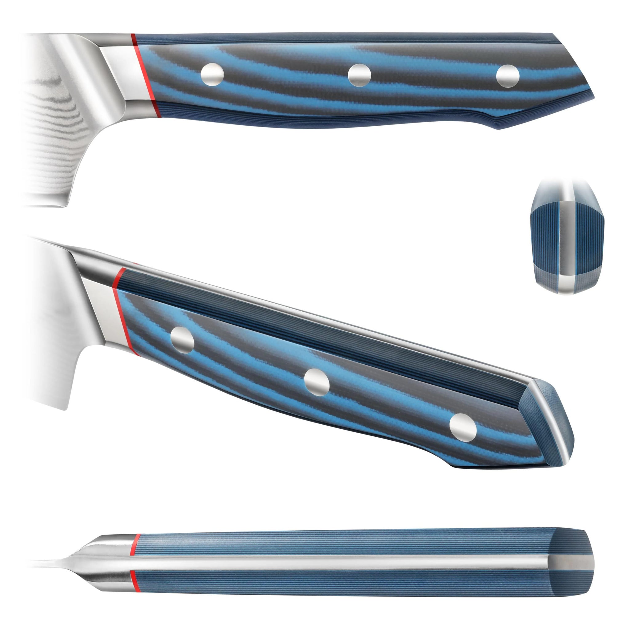 SEAGULL Series 12-Piece Knife Block Set, X-7 Steel, Maple Block, 503916