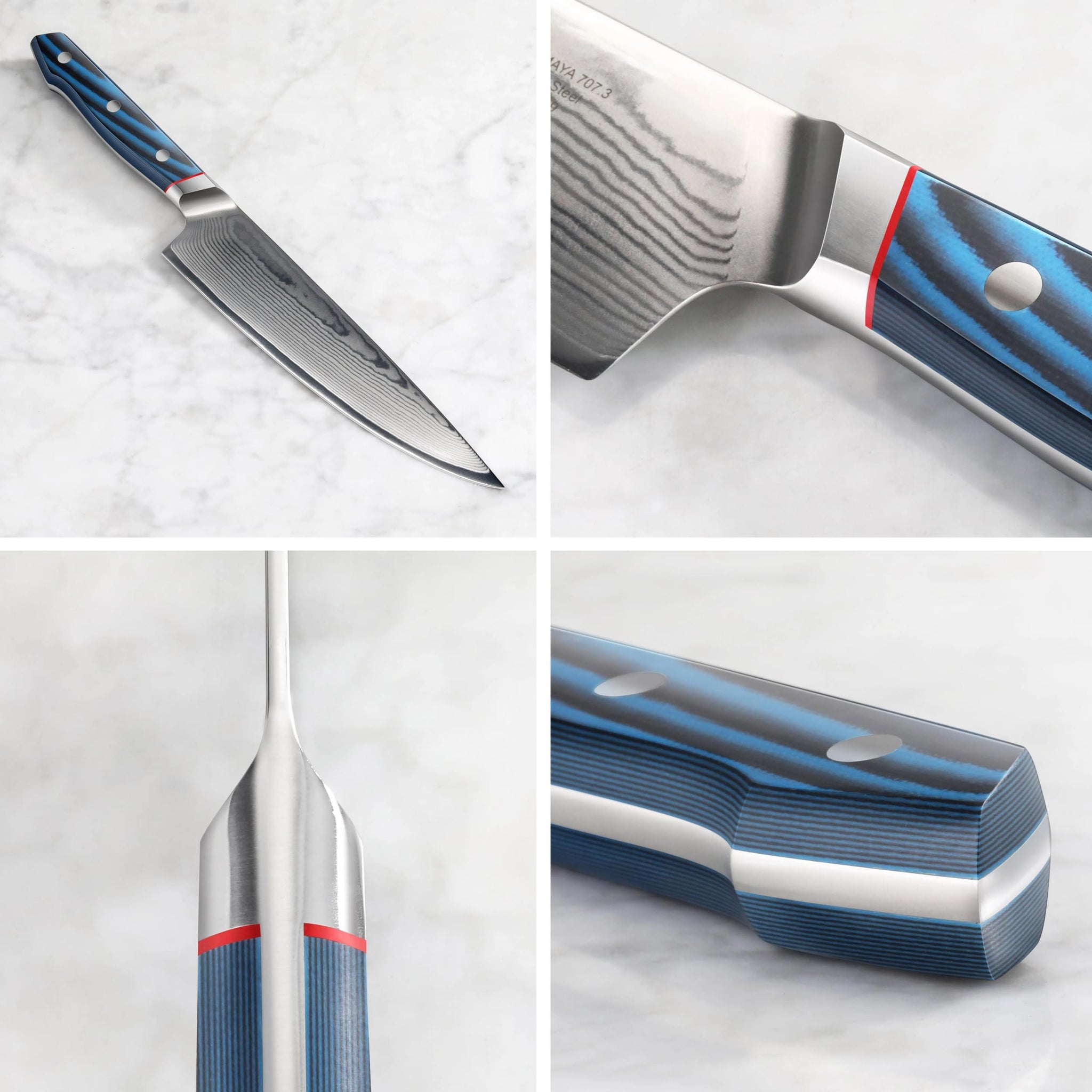 SEAGULL Series 12-Piece Knife Block Set, X-7 Steel, Maple Block, 503916