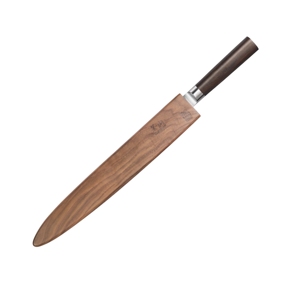 
                  
                    Cargar imagen en el visor de la galería, HAKU Series 12-Inch Sashimi Knife with Sheath, Forged X-7 Damascus Steel, 501127
                  
                