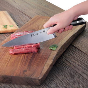 
                  
                    Load image into Gallery viewer, S Series 8-Inch Chef&amp;#39;s and 7-Inch Santoku Knife Set, German Steel Forged, 59670
                  
                
