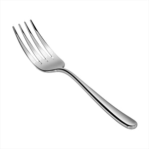 
                  
                    Load image into Gallery viewer, RAIN II Series Serving Fork, Forged Stainless Steel, Mirror Finish
                  
                