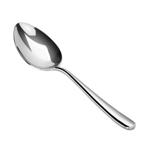 
                  
                    Load image into Gallery viewer, RAIN II Series Serving Spoon, Forged Stainless Steel, Mirror Finish, 505101
                  
                