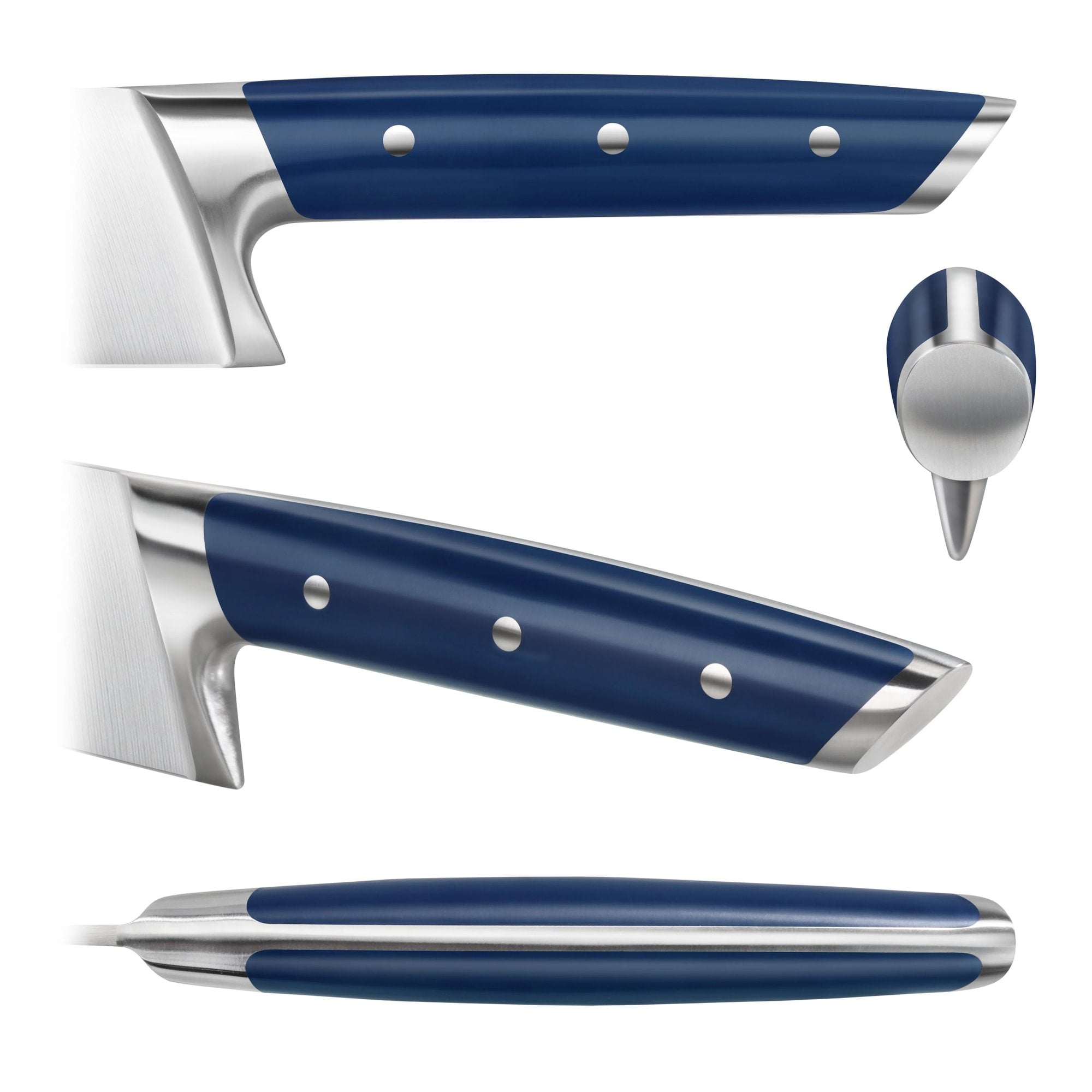 DENALI Series 7-Piece HUA Magnetic Block Set, Blue Handles, Maple, 10300835