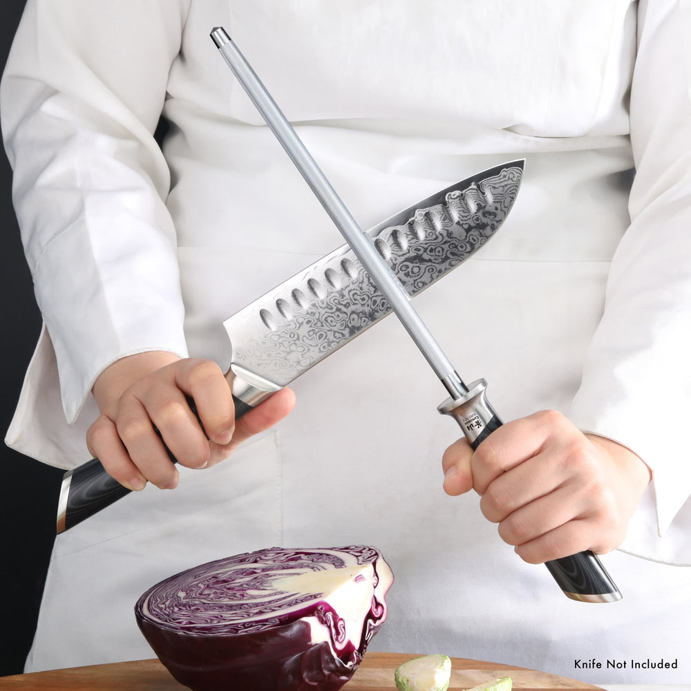 
                  
                    Load image into Gallery viewer, KURO Series 9-inch Honing Steel, 504234
                  
                