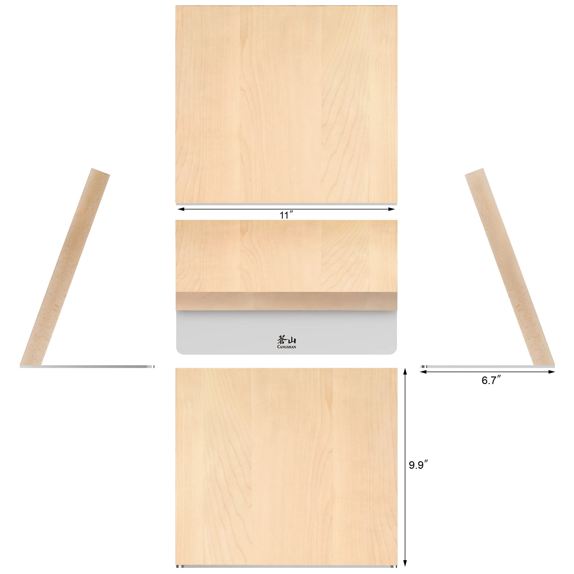 Magnetic HUA Blocks (Maple or Acacia)