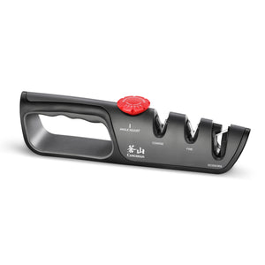 
                  
                    Load image into Gallery viewer, Cangshan 1026108 3-Stage Adjustable 14-24 Degree Professional Knife + Scissor Sharpener
                  
                