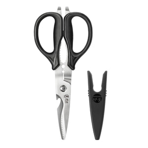 
                  
                    Load image into Gallery viewer, Cangshan 503343 9-inch Heavy-Duty Come-Apart Kitchen Shears with Guard
                  
                