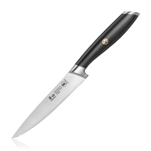 
                  
                    Load image into Gallery viewer, Cangshan L Series 1027389 German Steel Forged 5&amp;quot; Serrated Utility Knife
                  
                