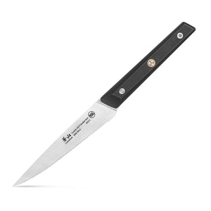 
                  
                    Load image into Gallery viewer, Cangshan TG Series 62212 Swedish 12C27M Steel 5-inch Serrated Utility Knife
                  
                