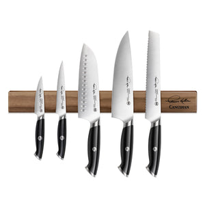 
                  
                    Load image into Gallery viewer, TKSC 18-Inch Walnut Magnetic Knife Bar, Thomas Keller Signature Collection, 1023862
                  
                