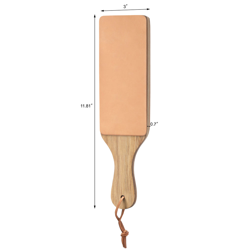 
                  
                    Load image into Gallery viewer, 2-Sided Leather Paddle Strop, 1026627
                  
                