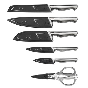 
                  
                    Cargar imagen en el visor de la galería, SANFORD Series 6-Piece Knife Set with Sheaths, Forged German Steel, 65510
                  
                