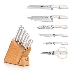 
                  
                    Load image into Gallery viewer, L1 Series 7-Piece German Steel Forged Knife Set, Forged German Steel, 1026610
                  
                