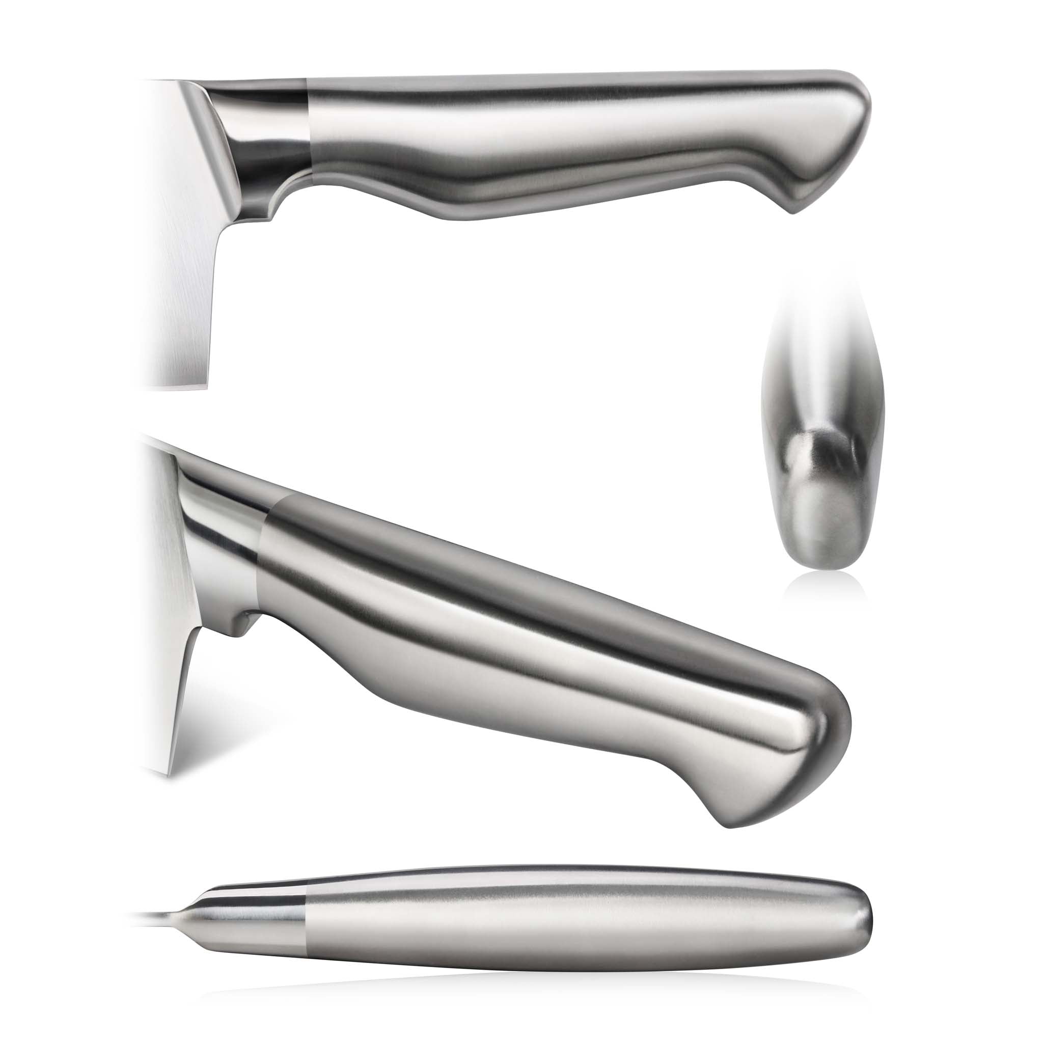 SANFORD Series 8-Piece BBQ Knife In-Drawer Set, Forged German Steel, Bamboo Tray, 1027143