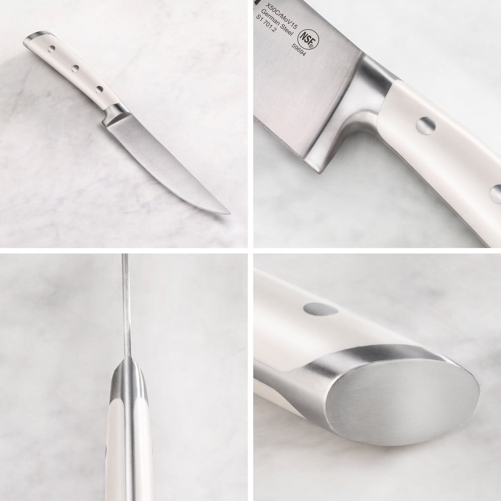
                  
                    Cargar imagen en el visor de la galería, S1 Series 4-Piece Steak Knife Set, 5-Inch Straight-Edge Blade, Forged German Steel, 1020366
                  
                