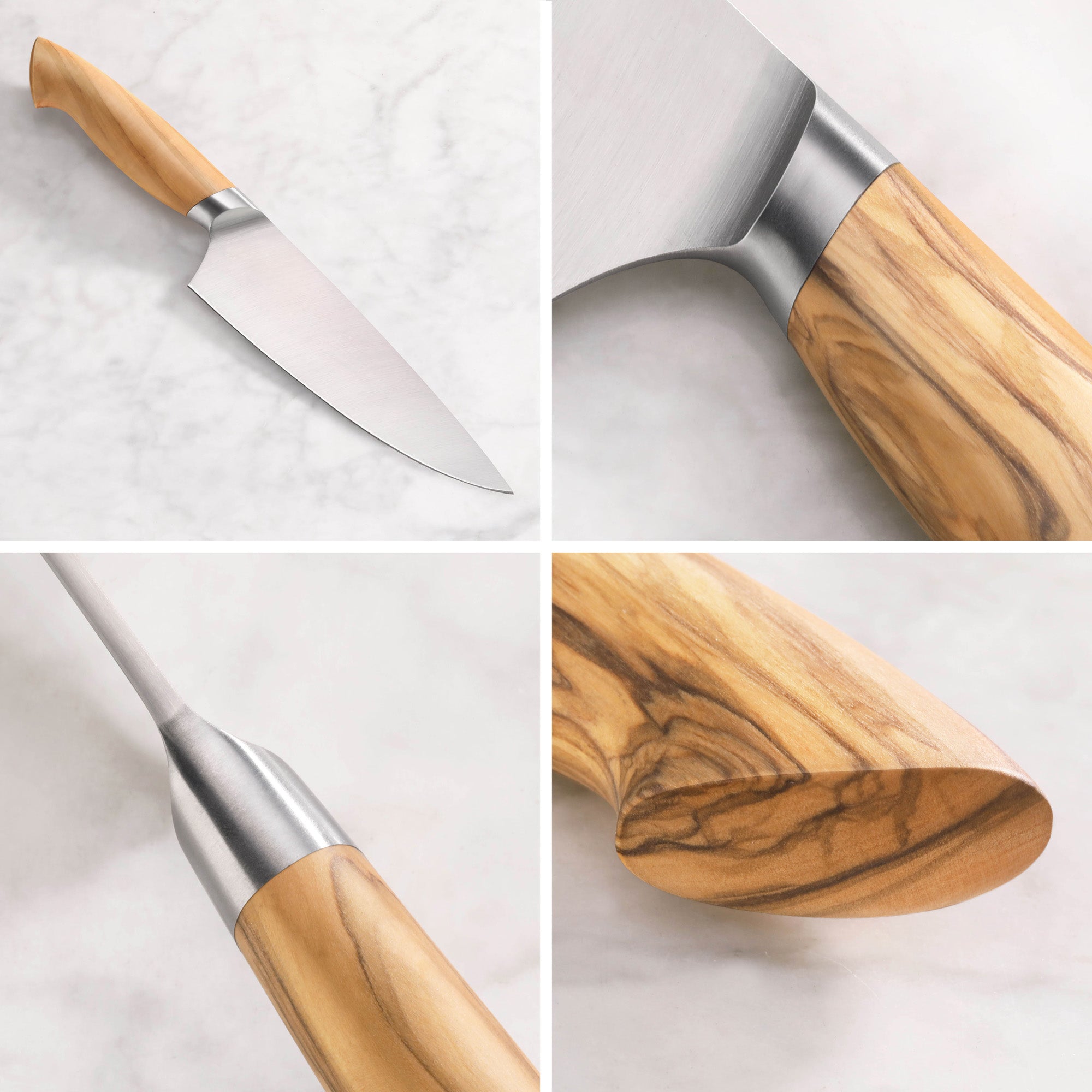 OLIV Series 2-Piece Starter Knife Set, Forged Swedish 14C28N Steel, 501660