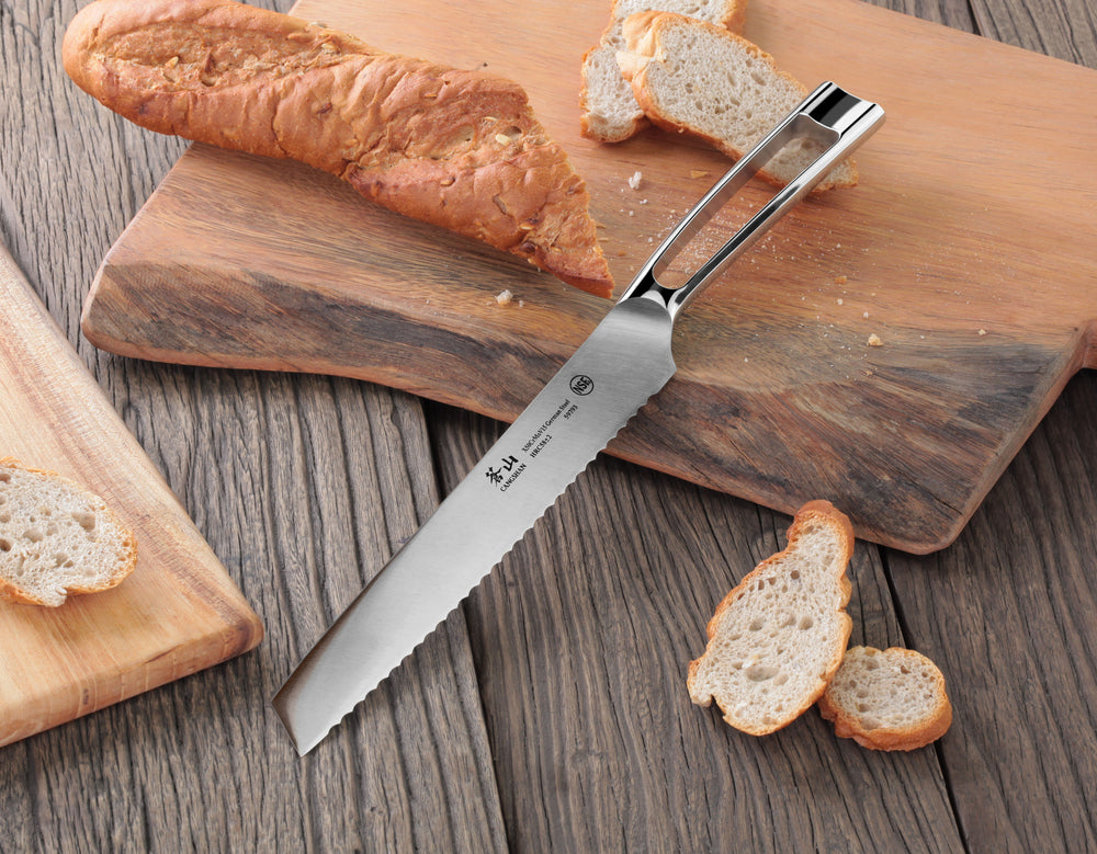 
                  
                    Cargar imagen en el visor de la galería, N1 Series 8-Inch Bread Knife, Forged German Steel, 59793
                  
                