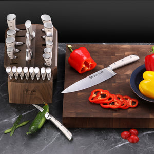 
                  
                    Load image into Gallery viewer, Cangshan S1 Series 1026047 German Steel Forged 23-Piece Knife Block Set
                  
                