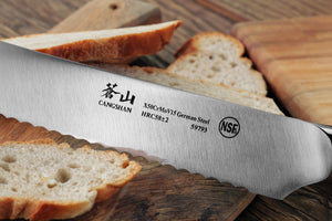 
                  
                    Cargar imagen en el visor de la galería, N1 Series 8-Inch Bread Knife, Forged German Steel, 59793
                  
                