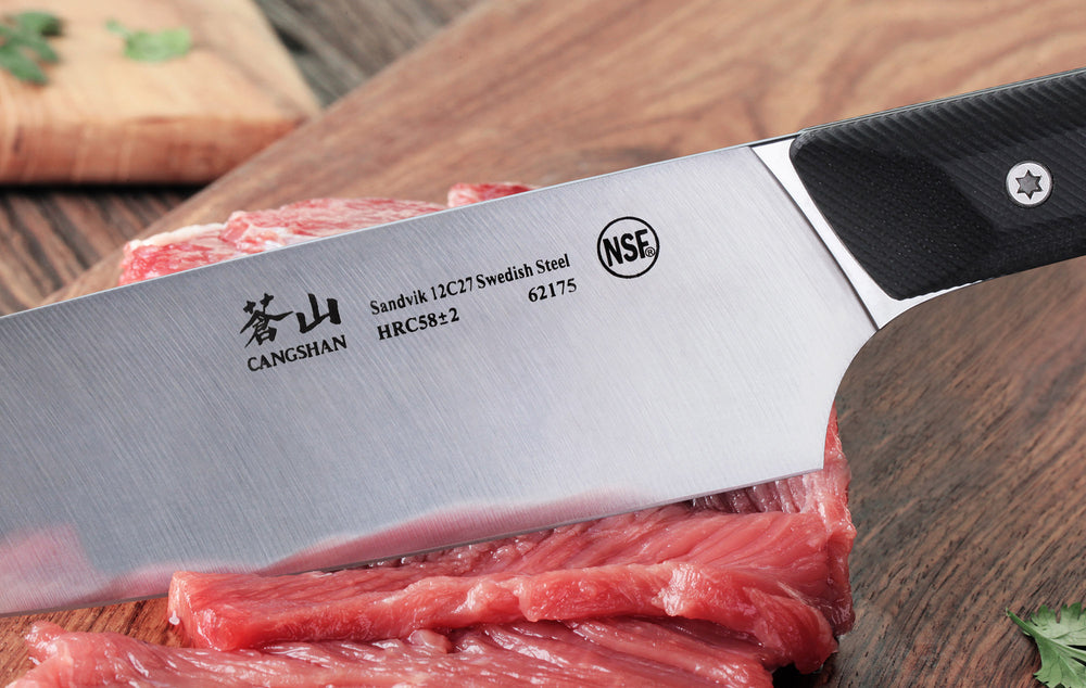 
                  
                    Cargar imagen en el visor de la galería, TG Series 8-Inch Chef&amp;#39;s Knife, Swedish 12C27M Steel, 62175
                  
                
