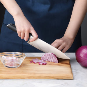 
                  
                    Load image into Gallery viewer, Saveur Selects 8-Inch Chef&amp;#39;s Knife, Forged German Steel, 1026207
                  
                
