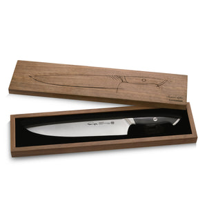 
                  
                    Load image into Gallery viewer, Cangshan Thomas Keller Signature Collection Swedish Powder Steel Forged, 10-Inch Chef Knife, Black
                  
                