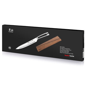 
                  
                    Cargar imagen en el visor de la galería, TN1 Series 9-Inch Carving Knife with Ash Wood Sheath, Forged Swedish 14C28N Steel, 1021844
                  
                