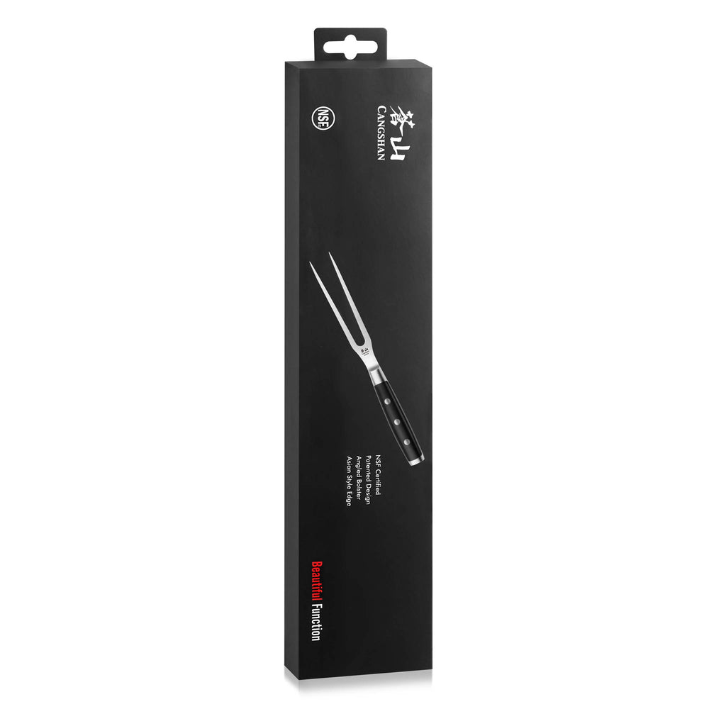
                  
                    Load image into Gallery viewer, TS Series Carving Fork, Forged Stainless Steel, 6-Inch, 1020830
                  
                