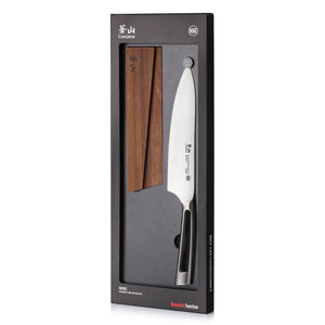 
                  
                    Load image into Gallery viewer, Cangshan TN1 Series 1021653 Swedish 14C28N Steel Forged 8-Inch Chef Knife and Wood Sheath Set
                  
                