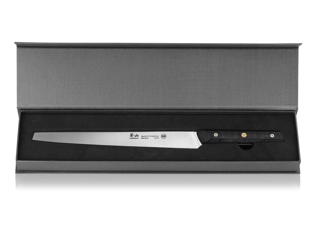 
                  
                    Cargar imagen en el visor de la galería, TG Series 10.25-Inch Bread Knife, Swedish 12C27M Steel, 62199
                  
                
