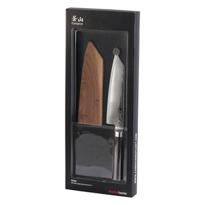 
                  
                    Cargar imagen en el visor de la galería, HAKU Series 7-Inch Kiritsuke Knife with Sheath, Forged X-7 Damascus Steel, 501059
                  
                
