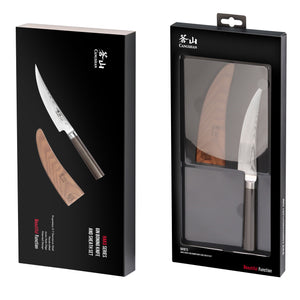 
                  
                    Cargar imagen en el visor de la galería, HAKU Series 6-Inch Boning Knife with Sheath, Forged X-7 Damascus Steel, 501073
                  
                
