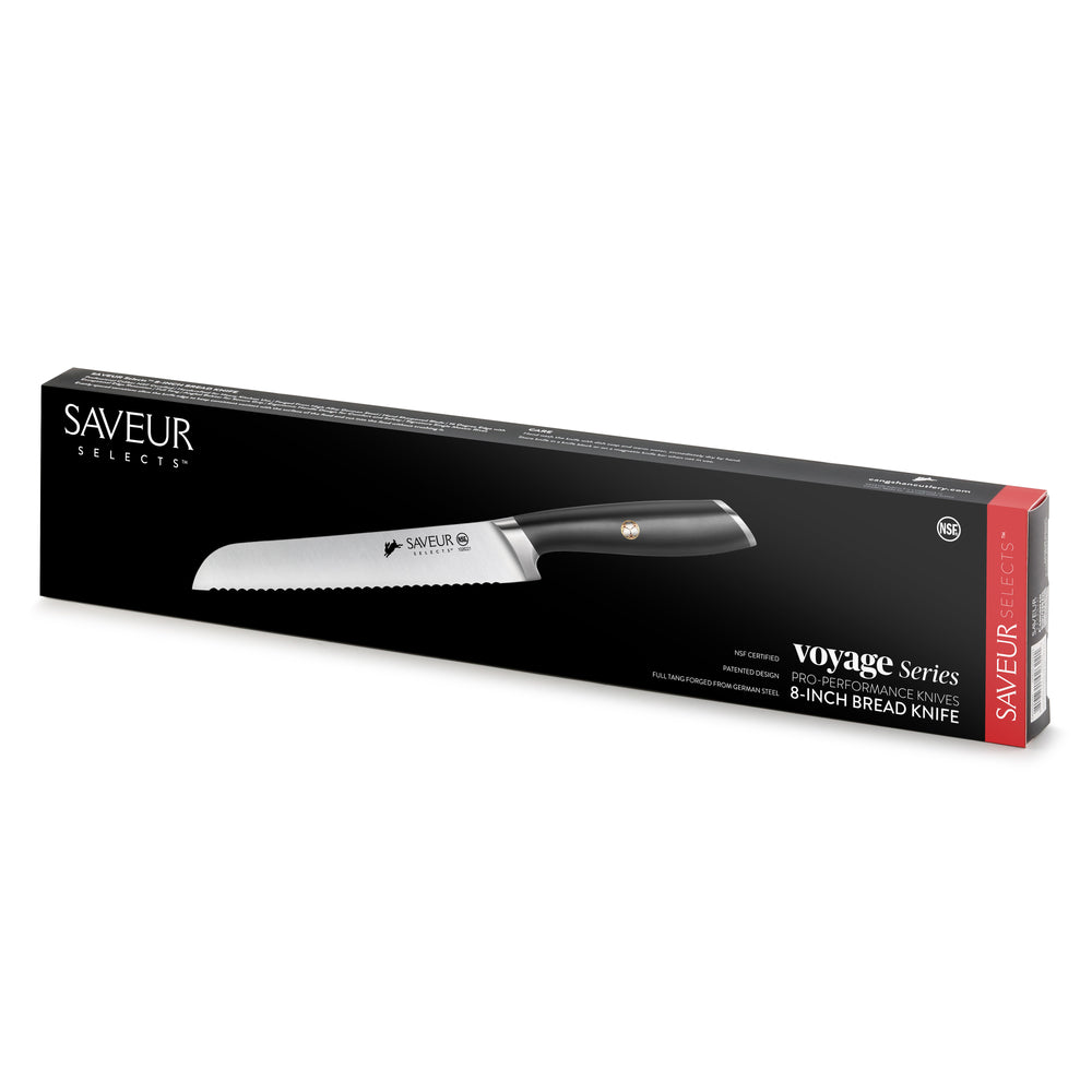 
                  
                    Cargar imagen en el visor de la galería, Saveur Selects 8-Inch Bread Knife, Forged German Steel, 1026221
                  
                