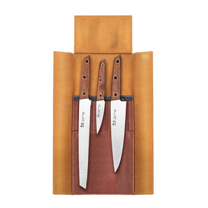 
                  
                    Cargar imagen en el visor de la galería, W Series 4-Piece Leather Roll Knife Set, German Steel, 59953
                  
                
