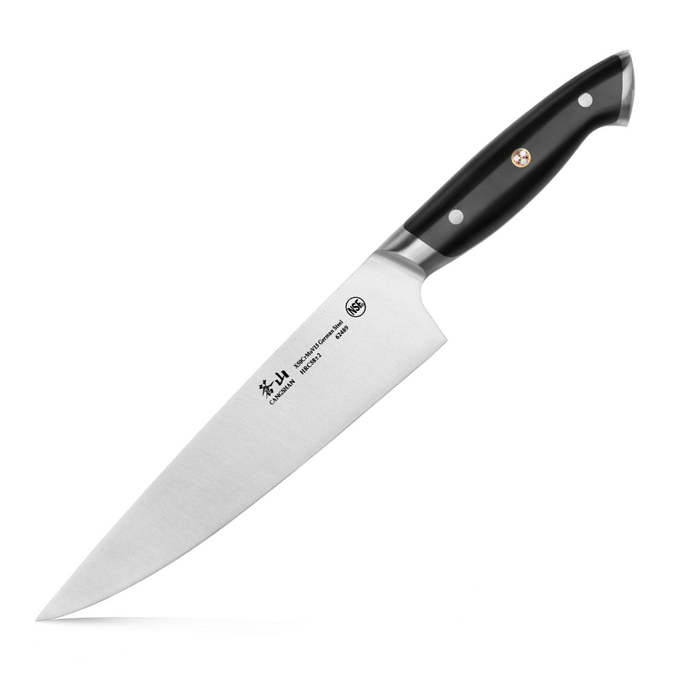 
                  
                    Load image into Gallery viewer, Z Series 8-Inch Chef Knife, Forged German Steel, 62489
                  
                