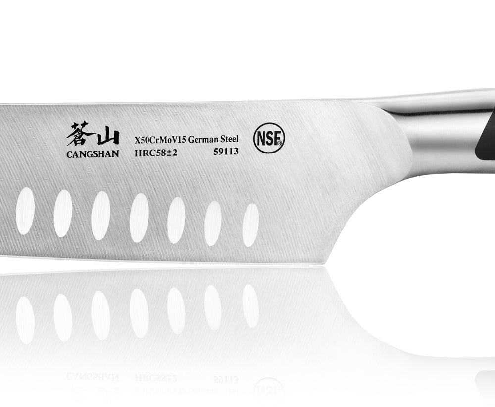 
                  
                    Cargar imagen en el visor de la galería, N Series 7-Inch Santoku Knife, Forged German Steel, 59113
                  
                